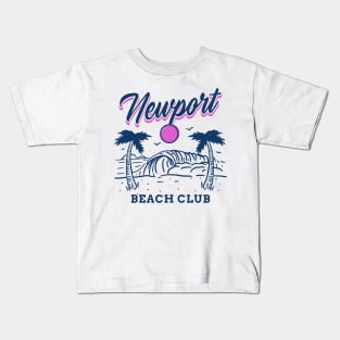 Newport Beach Club Kids T-Shirt